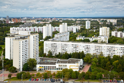 Large city quarter in east