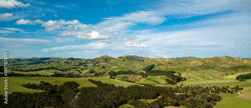 Marinborough New Zealand Panorama 