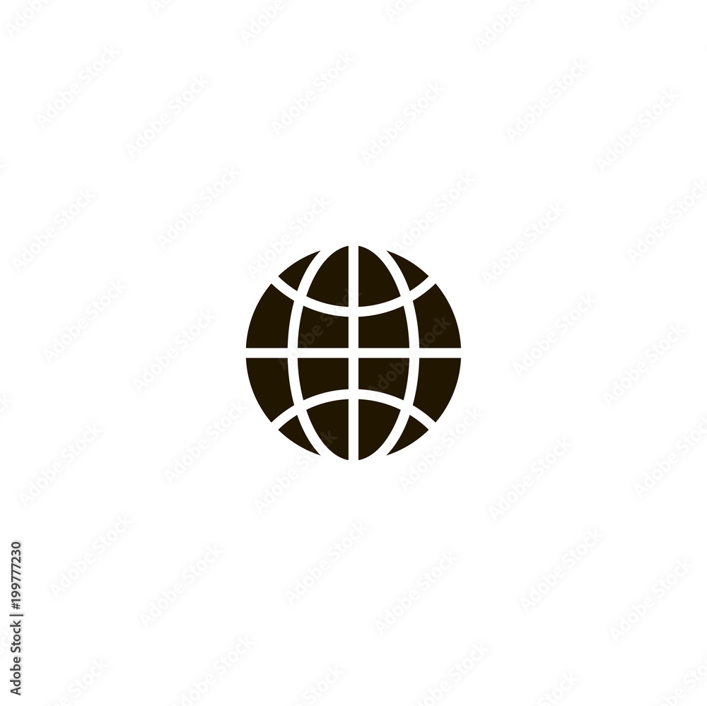globe icon. sign design globe icon. sign design