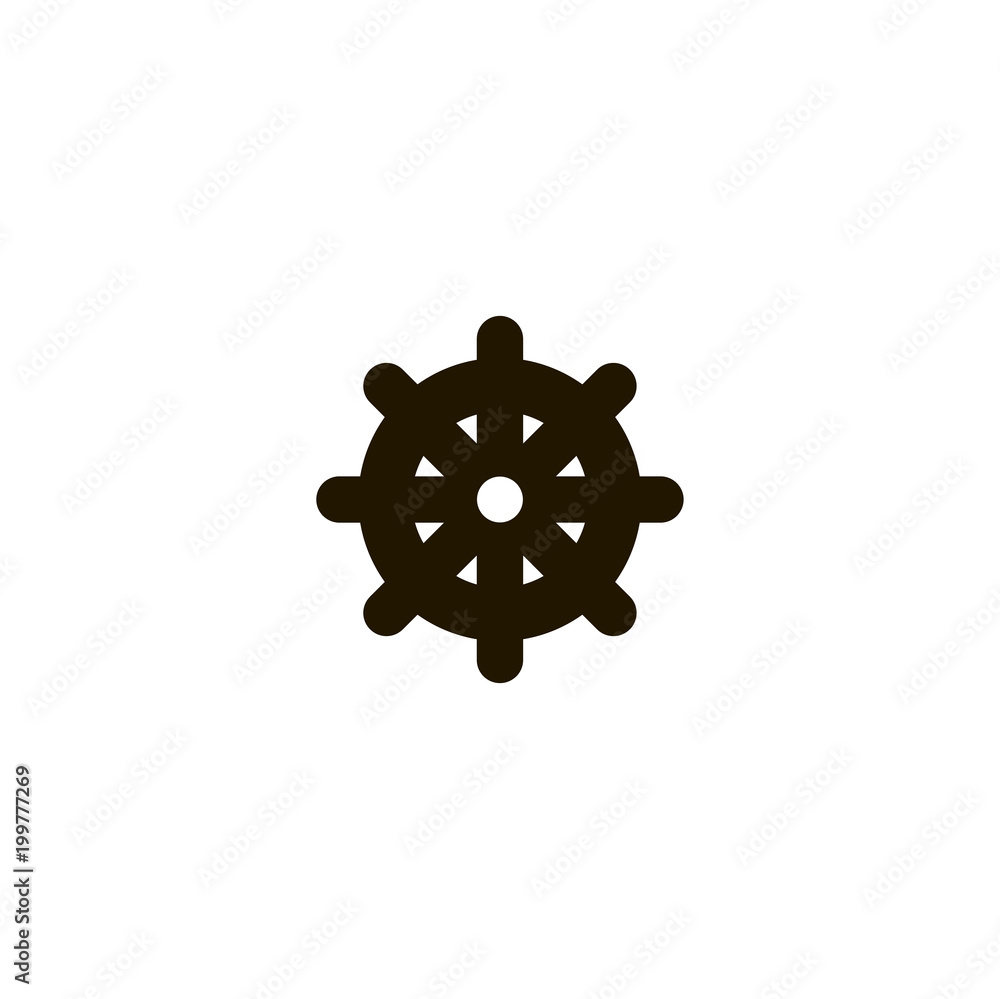 ship steering wheel icon. sign design ship steering wheel icon. sign design
