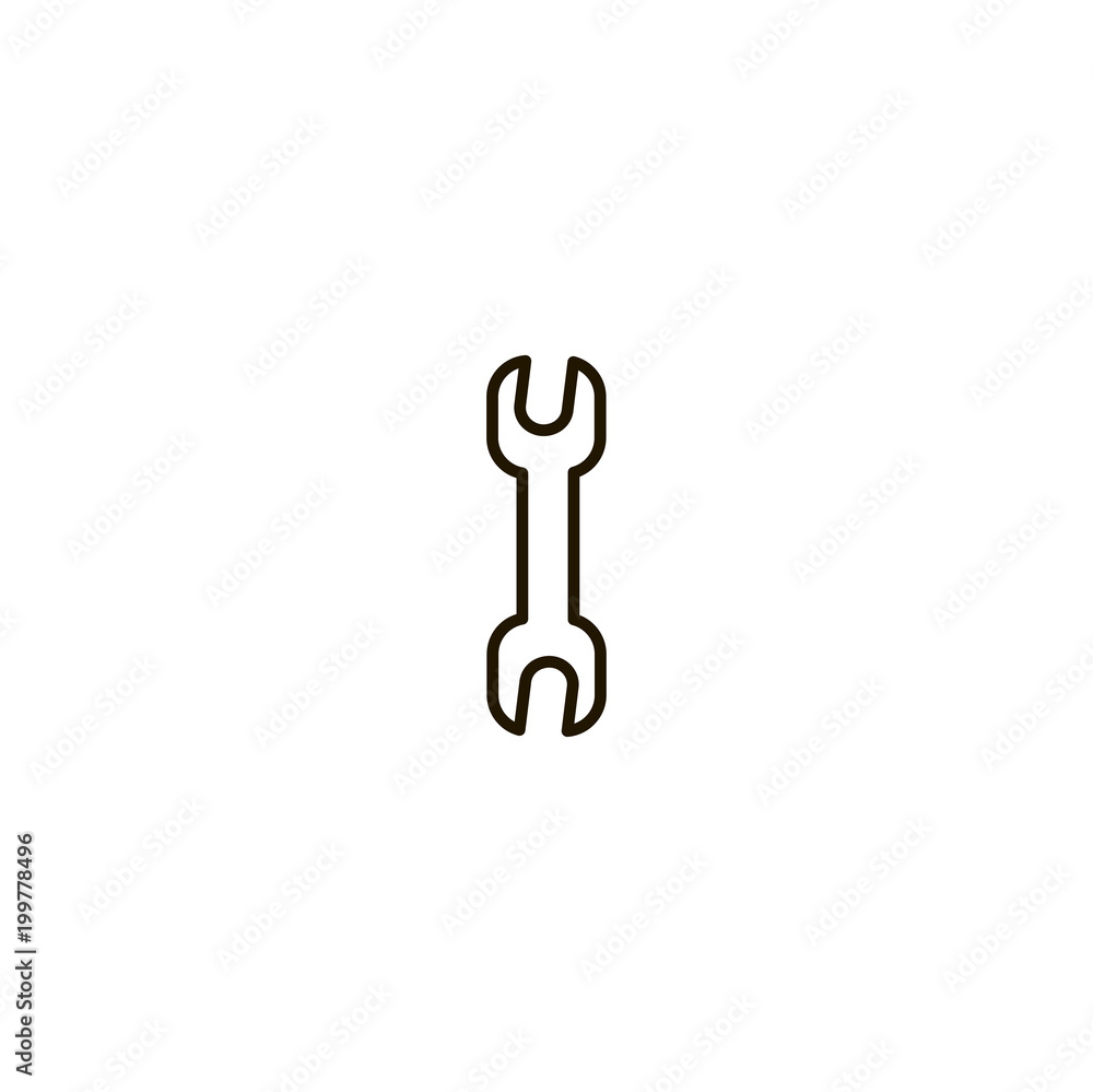 wrench icon. sign design wrench icon. sign design