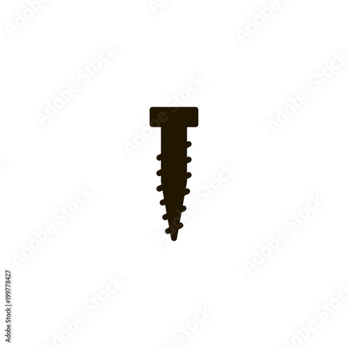 screw icon. sign design