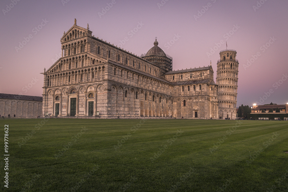 Tower of Pisa and the dome
