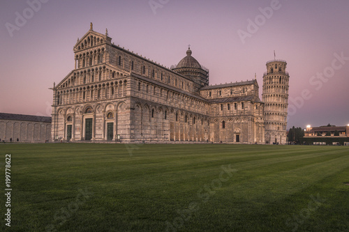 Tower of Pisa and the dome