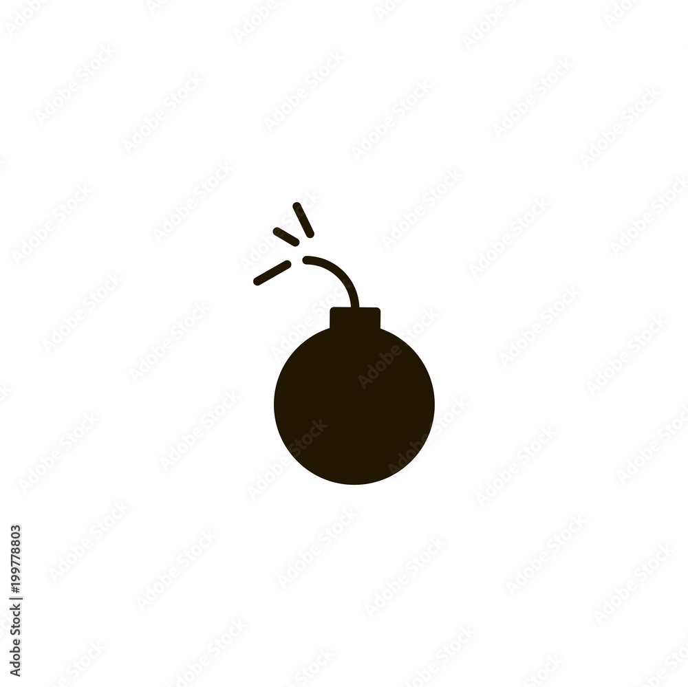 bomb icon. sign design bomb icon. sign design