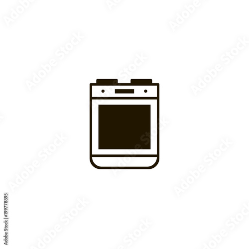 washing machine icon. sign design photo