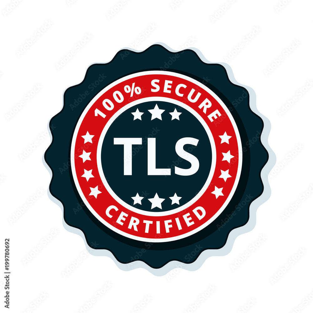 TLS Certified label illustration