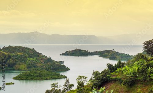 Lake Kivu, Rwanda Africa photo