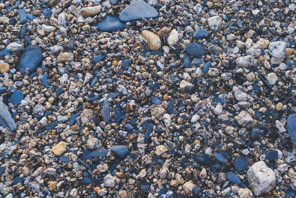 Pebble beach texture