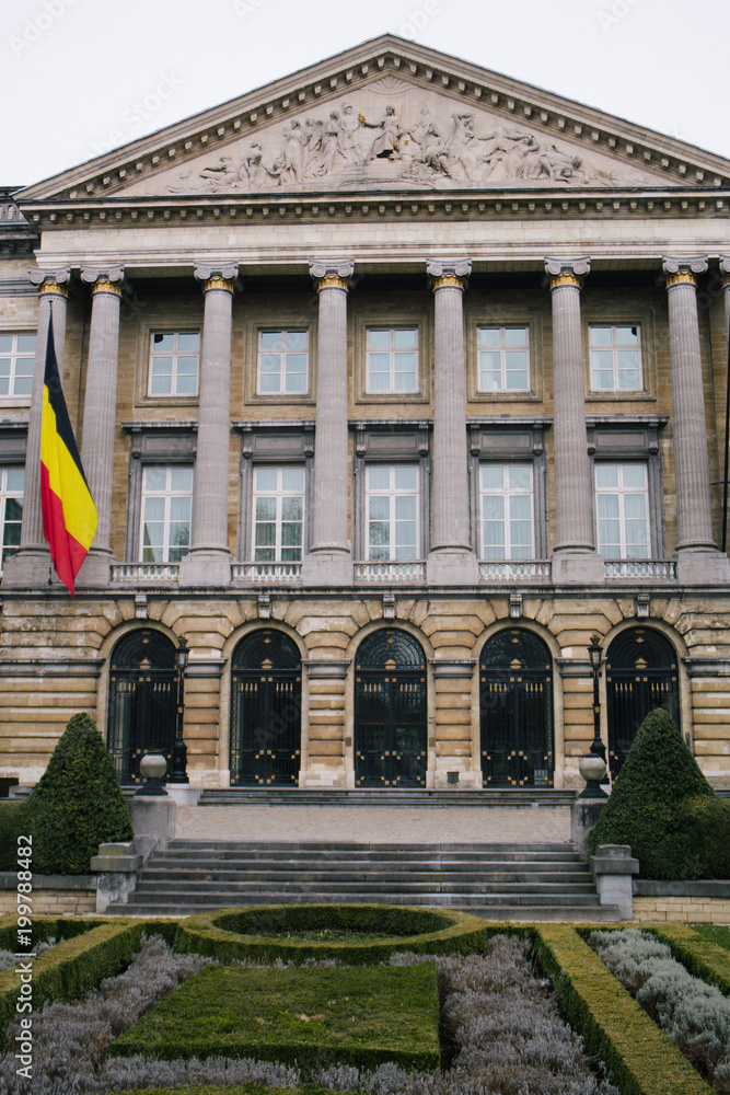 Obraz premium parlament w Brukseli