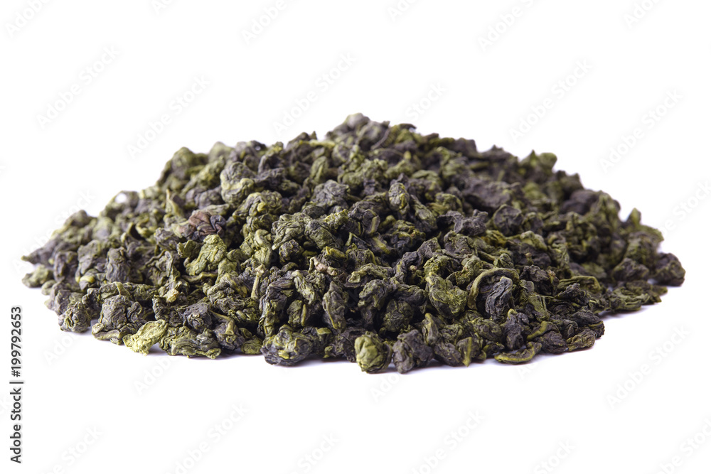 Oolong tea milky isolated on white Oolong tea milky isolated on white