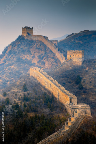 Jinshanling Great Wall of Ming Dynasty in Hebei province, China.
