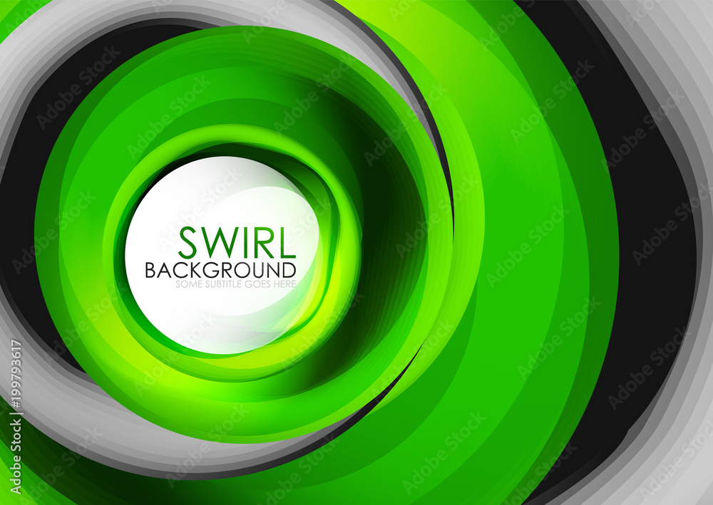 Spiral swirl flowing lines 3d vector abstract digital motion background design. Rotating concept Spiral swirl flowing lines 3d vector abstract digital motion background design. Rotating concept