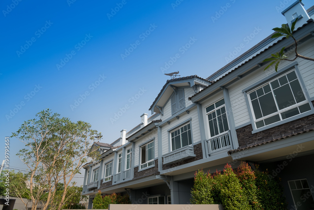 New house for sale or rent.