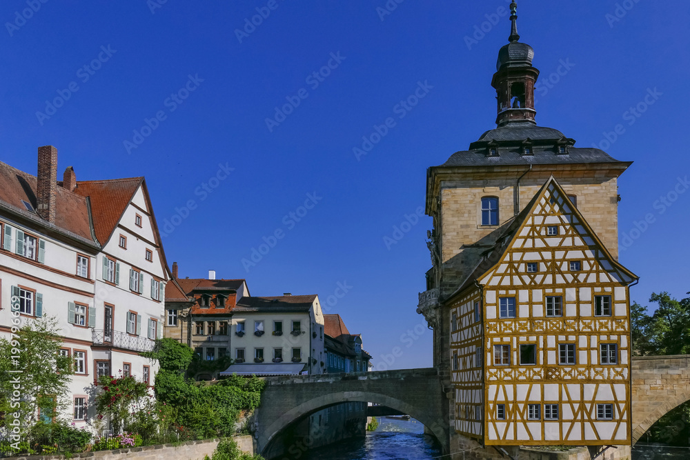 Fototapeta premium Old Town Hall in Bamberg, Germany