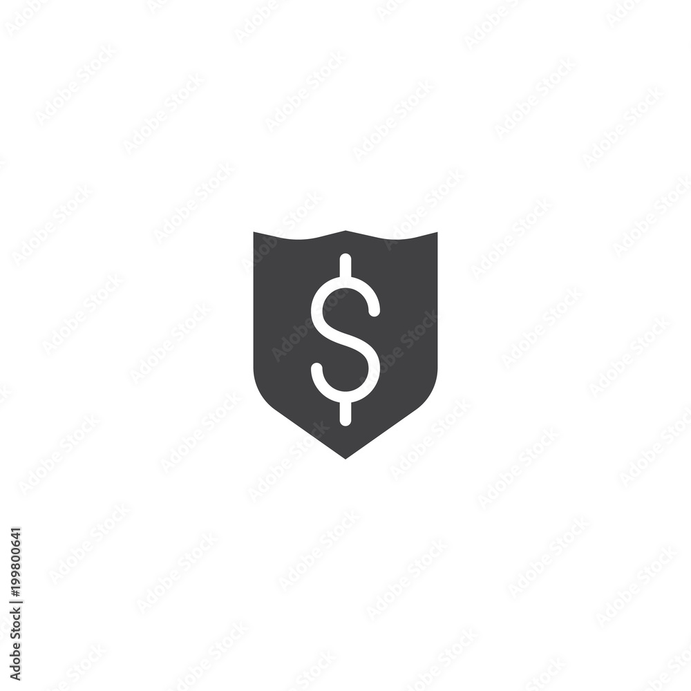Dollar shield vector icon. filled flat sign for mobile concept and web design. Money security protection simple solid icon. Symbol, logo illustration. Pixel perfect vector graphics Dollar shield vector icon. filled flat sign for mobile concept and web design. Money security protection simple solid icon. Symbol, logo illustration. Pixel perfect vector graphics