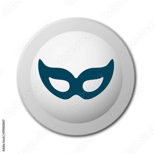 runder realistische Schaltfläche - Maske