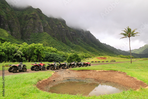 ATVs in a Row