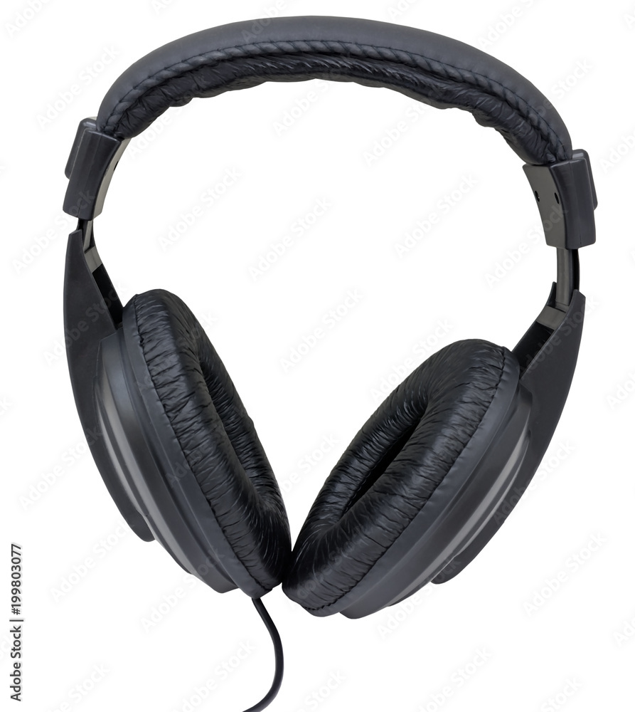Headphones isolated on white background Headphones isolated on white background