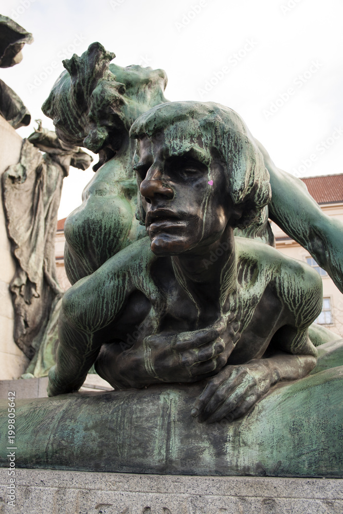 Prague statue