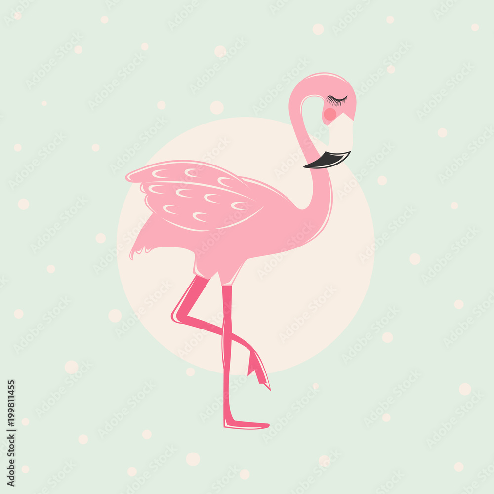 Fototapeta premium Flamingo