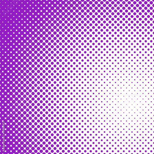 Retro purple halftone dotted pattern background design