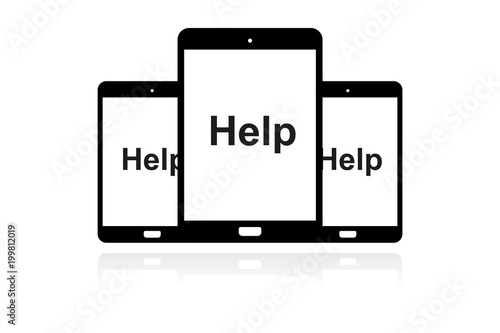 Tablet Banner - Hilfe - Service