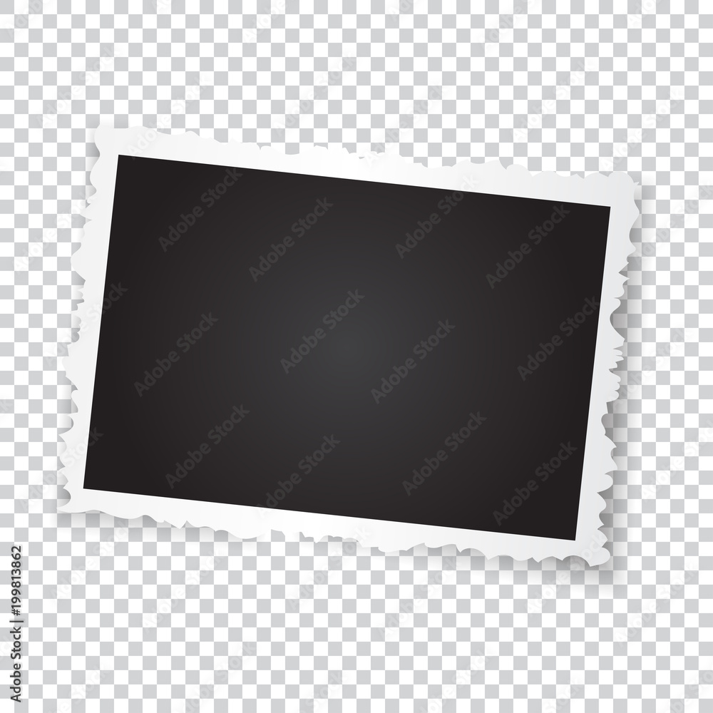 Retro photo frame. Retro photo frame.