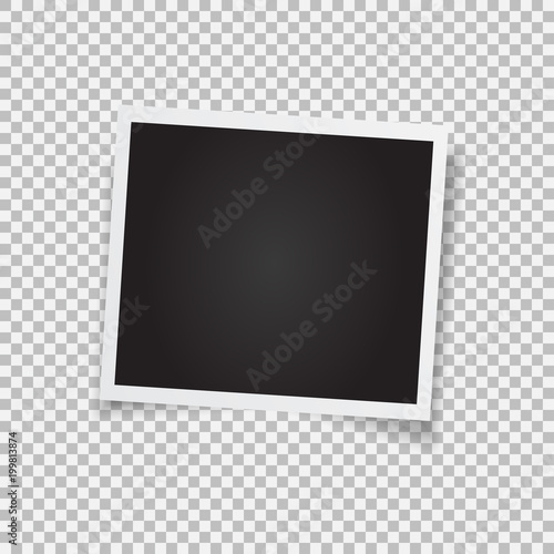 Retro photo frame.