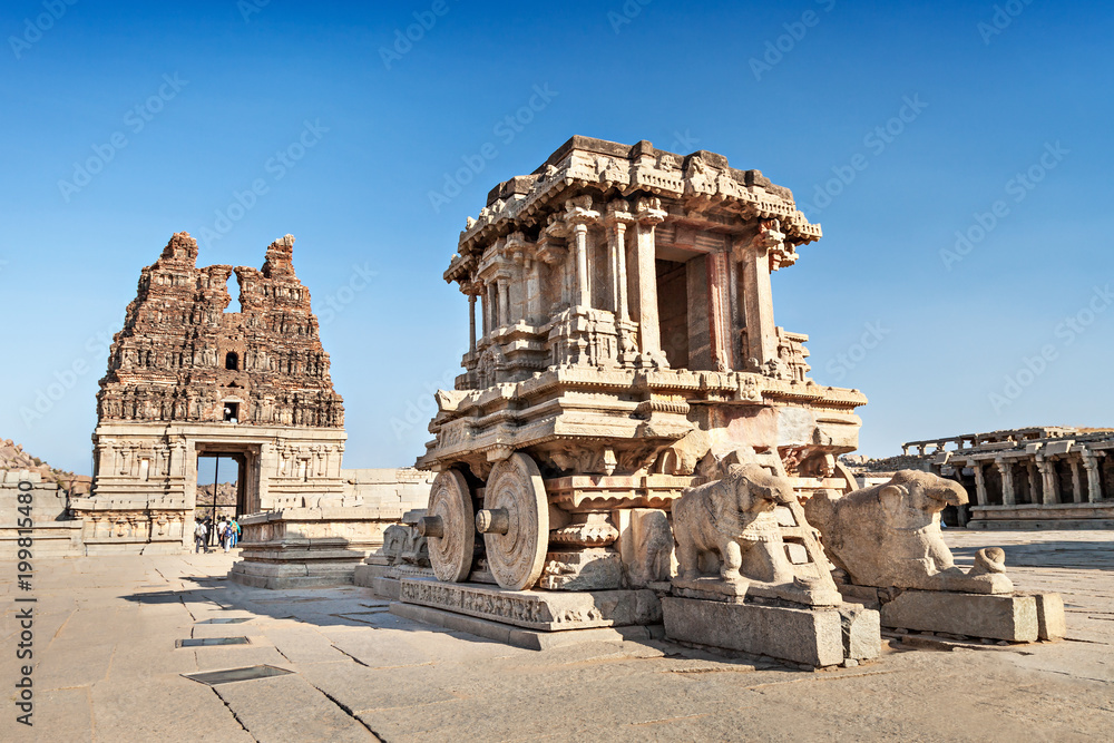 Chariot and Vittala temple