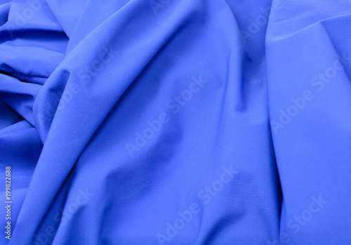 Obraz na płótnie Water repellent coating durable repellency fabric outdoor shell jacket. Waterproof membrane. w salonie