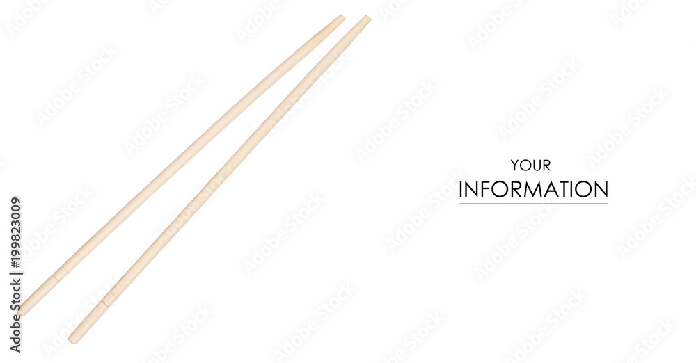 Sticks for sushi pattern Sticks for sushi pattern