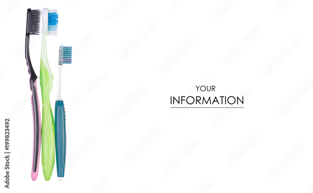 Toothbrushes care health pattern Toothbrushes care health pattern
