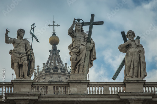 Watykan, plac świętego Piotra © wojownyk