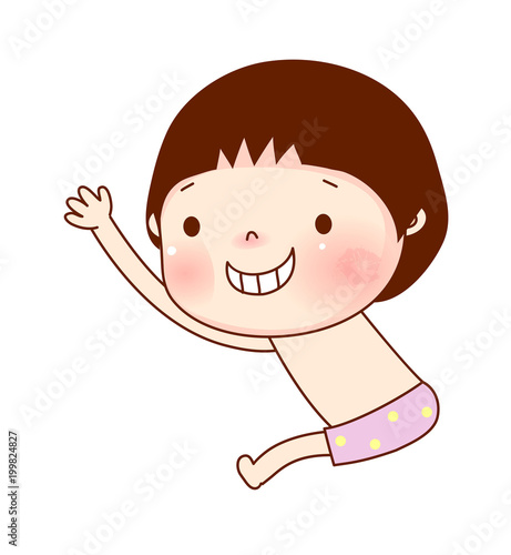 Portrait of boy shirtless