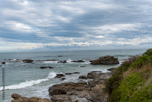 Felsenstrand Neuseeland