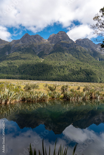 Spiegelseen Berglandschaft