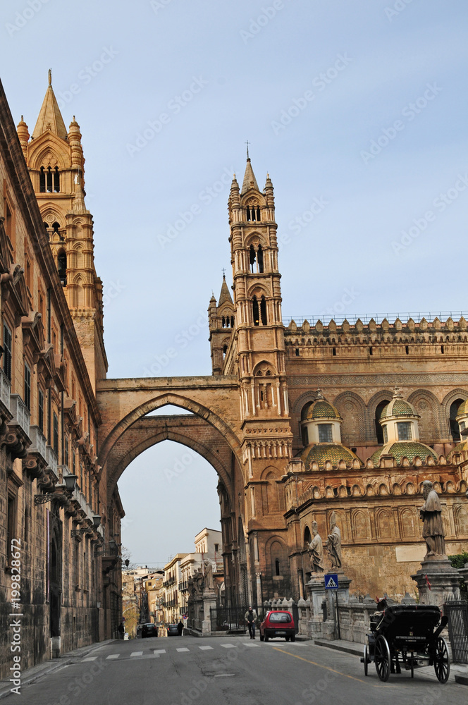 Palermo, lPiazza della Cattedrale