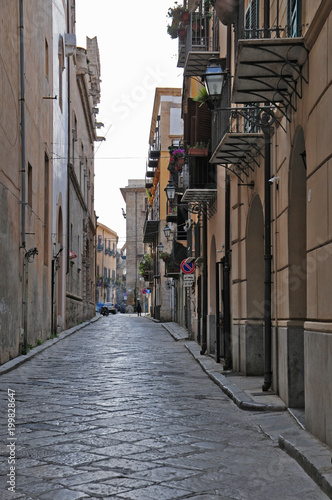 Palermo  Strade della citt   vecchia - Sicilia