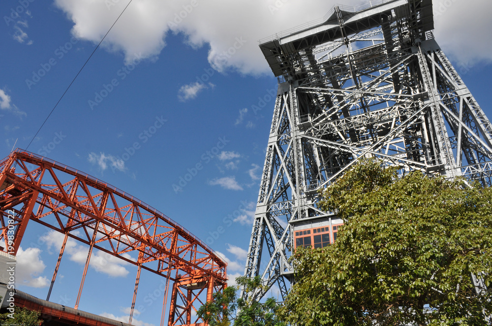 Old iron bridge,la Boca