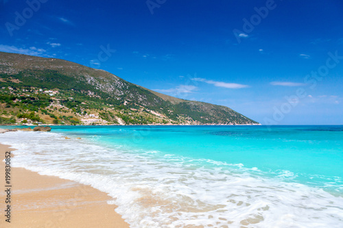 Coast of Kefalonia island  Greece