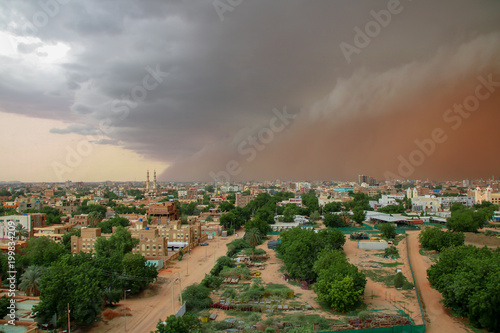 Sudan, Khartoum, Haboob, Sandsturm