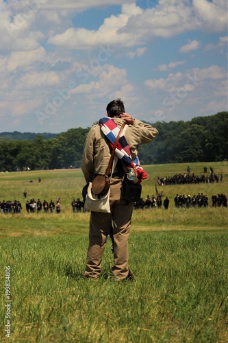 Lonely Confederate Soldier