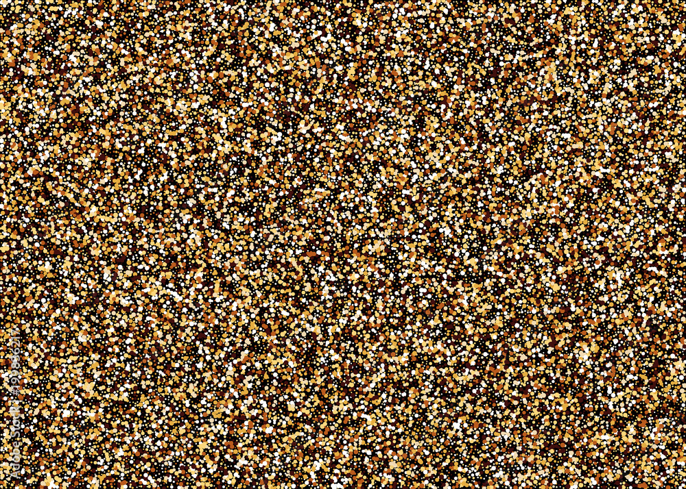Golden shimmer confetti random falling Golden shimmer confetti random falling
