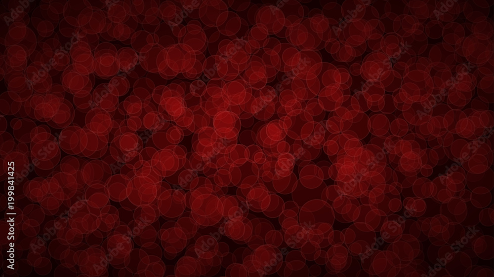 Abstract background of translucent circles