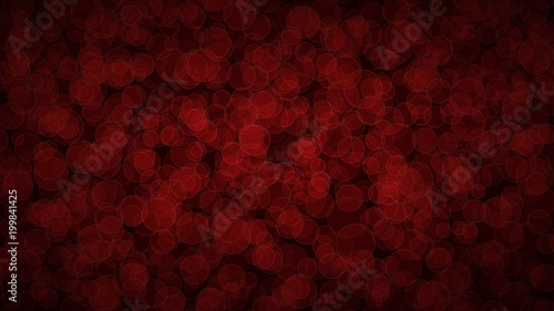 Abstract background of translucent circles