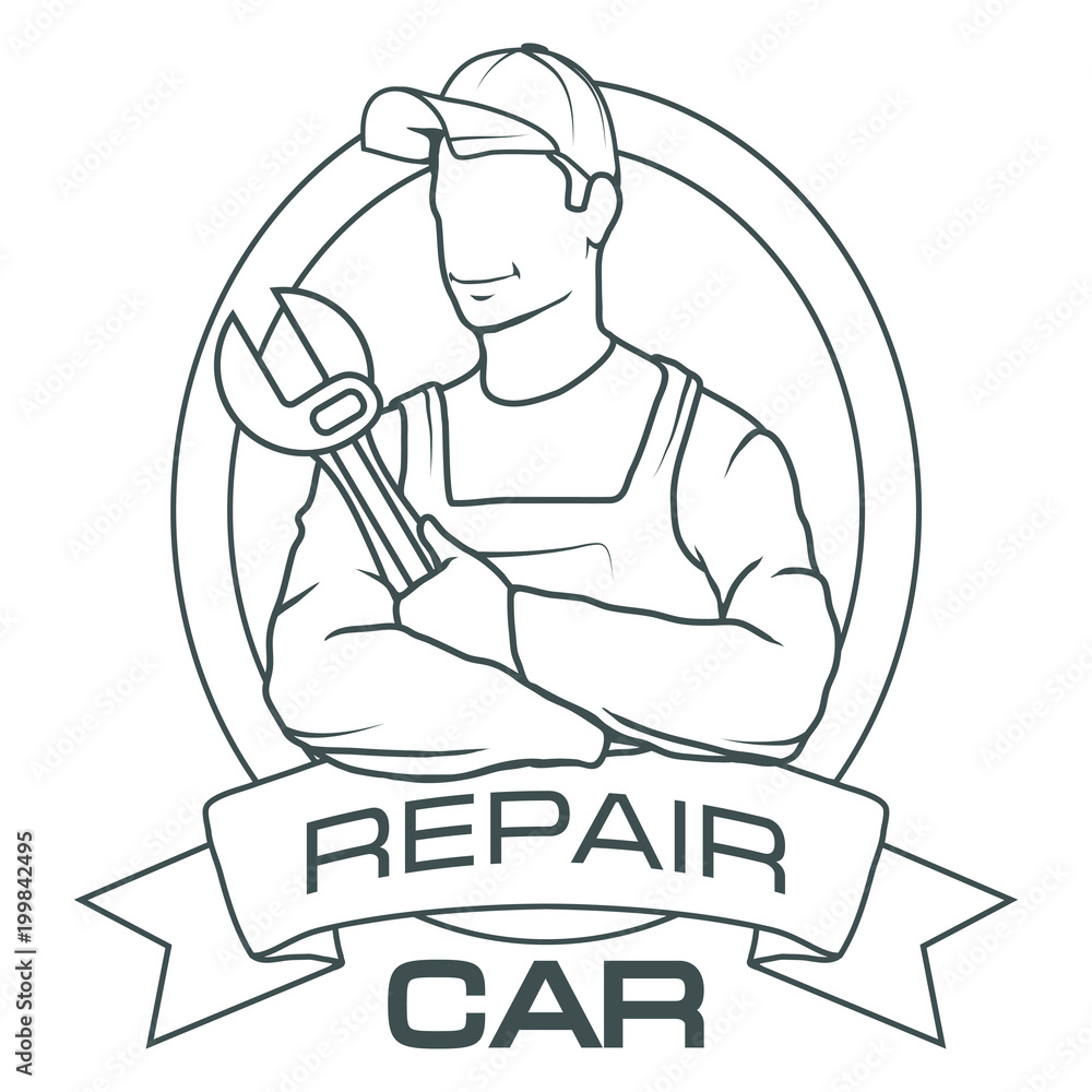 Auto service logo. Сar repair shop. Auto workshop. Car mechanic. Auto master. Auto service logo. Сar repair shop. Auto workshop. Car mechanic. Auto master.