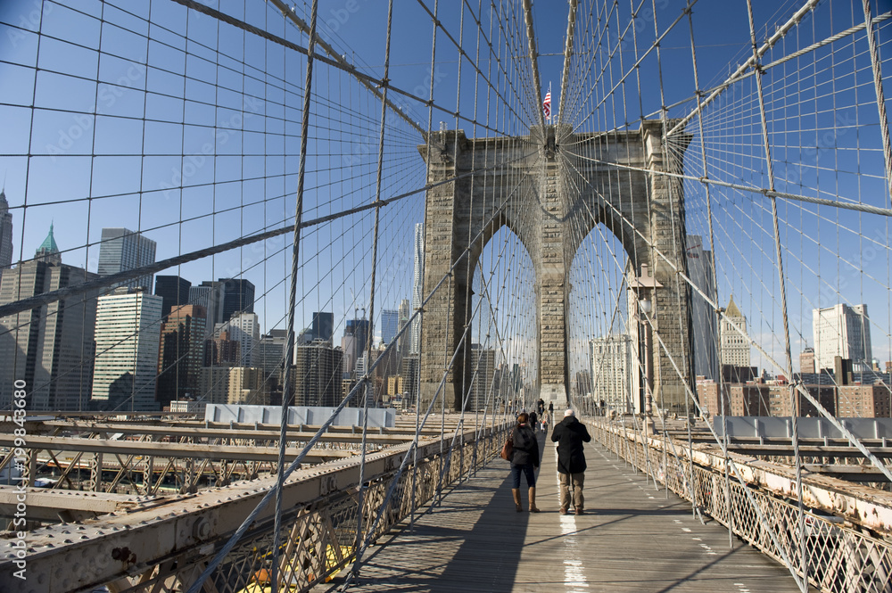 Fototapeta premium Brooklyn bridge, New York