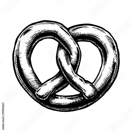 illustration of Pretzel