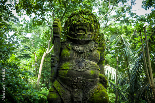 Statue at Ubud Monkey Forest